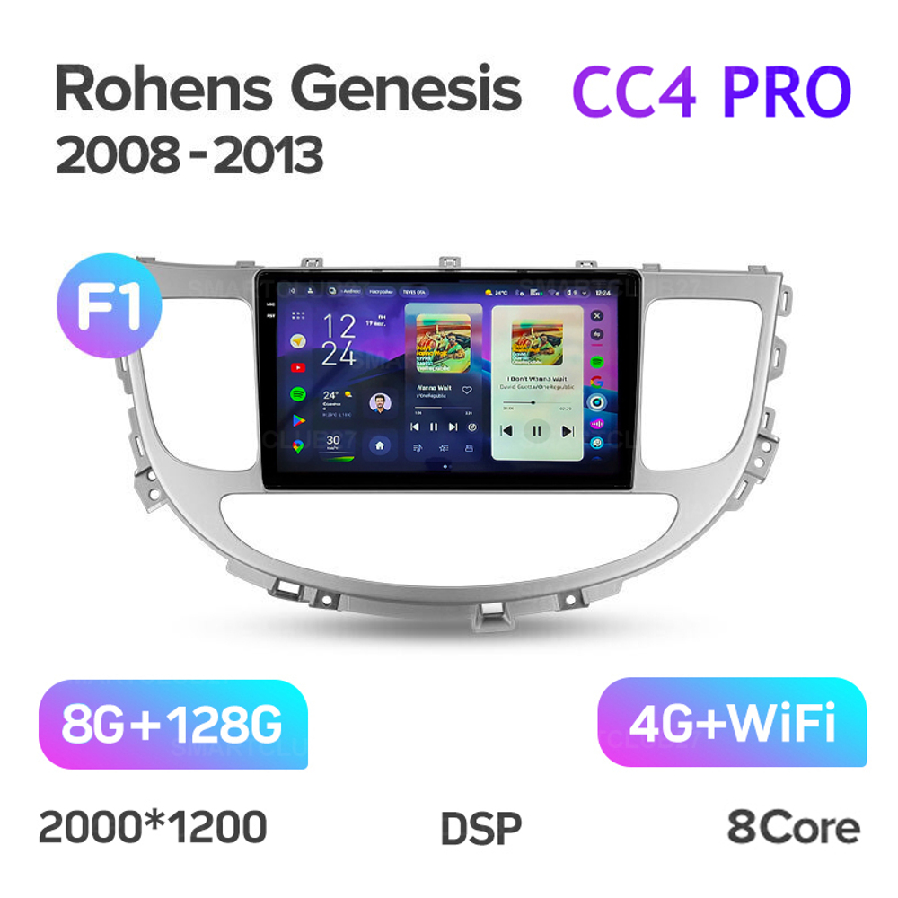 Teyes CC4 Pro 9" для Hyundai Rohens Genesis 2008-2013