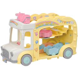 Sylvanian Families - Разноцветный автобус для дошкольников 5744 / артикул   5744  / GTIN 5054131057445
