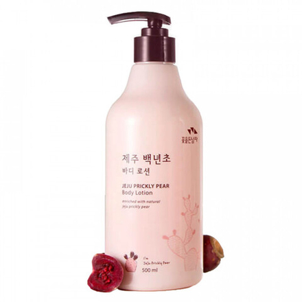 Увлажняющий лосьон для тела с кактусом Jeju Prickly Pear Body Lotion 500 мл