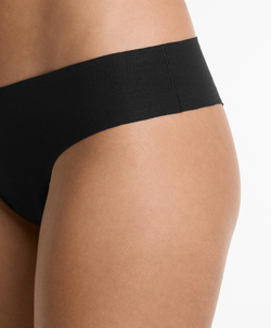 OYSHO Набор бесшовных из 3 трусов-бразильяно, черный