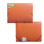 Папка на резинке Alingar, A4, 240х330х33 мм, 600 мкм, ассорти, матовая, "Flossy"