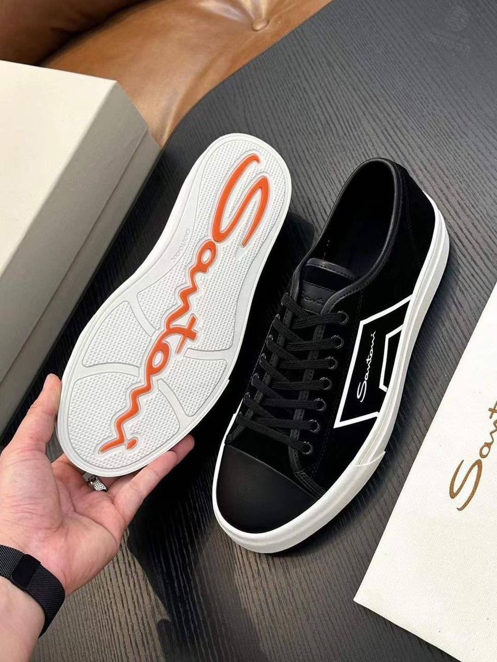 Кеды Santoni