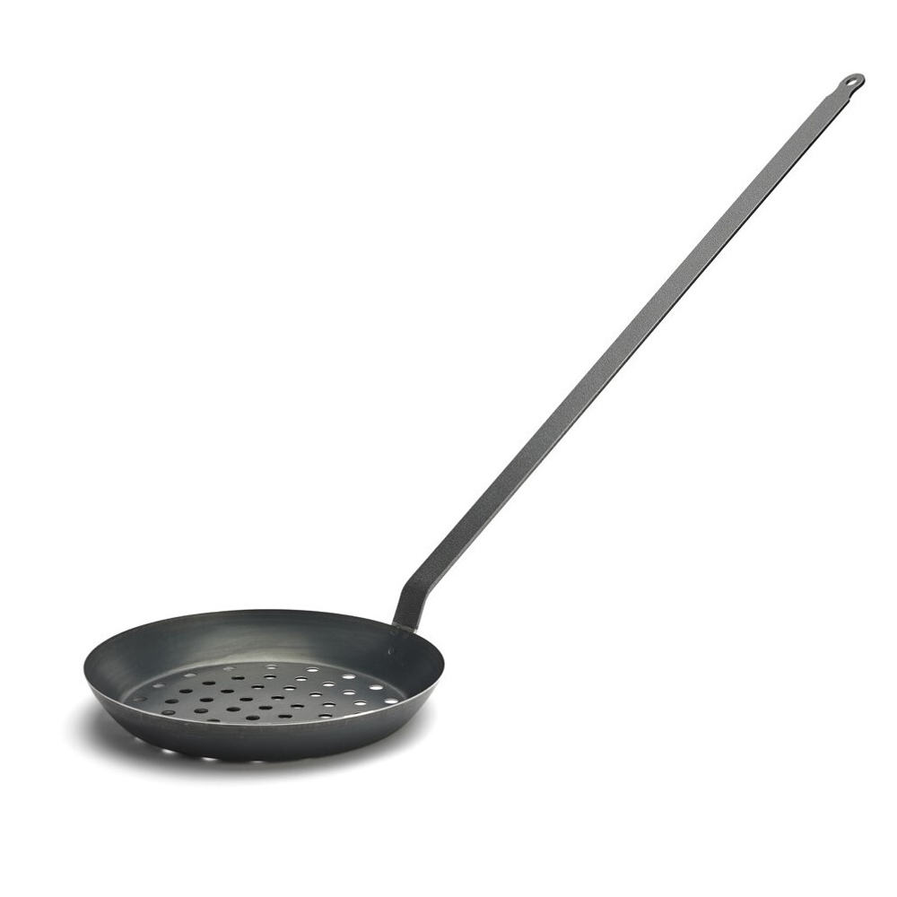 Сковорода Для Каштанов D28См H3,5См, Голубая Сталь 5491.28