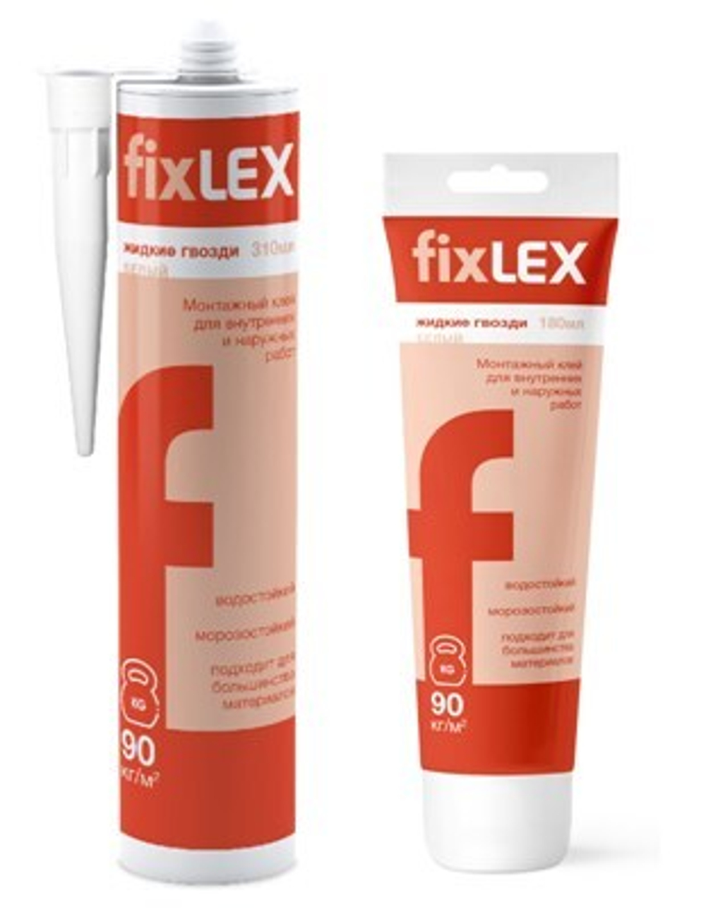 Клей  монтажный FIXLER белый 440 г