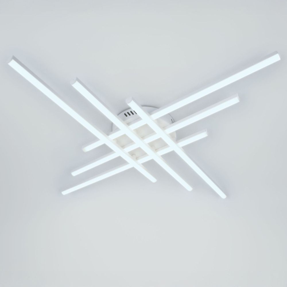 Светильник потолочный светодиодный ЭРА Модерн Nora CLL-1-109W 3K-6,5K RC WH с ДУ белый | Светильники SPB-6 с ДУ