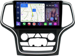 Магнитола для Jeep Grand Cherokee WK2 2013-2021 (ШГУ 8.4") - FarCar 9564F3 монитор 10.36" QLED на Android 14, TS18, CarPlay, 4G SIM-слот