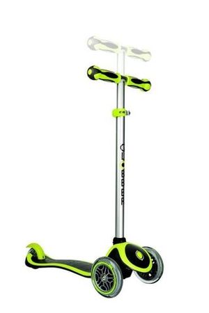 Самокат-беговел трехколесный Globber Evo 4 in 1 с подножкой зеленый фото №4