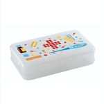 Коробка универсальная с декором 225х135х53 мм (бесцветный)