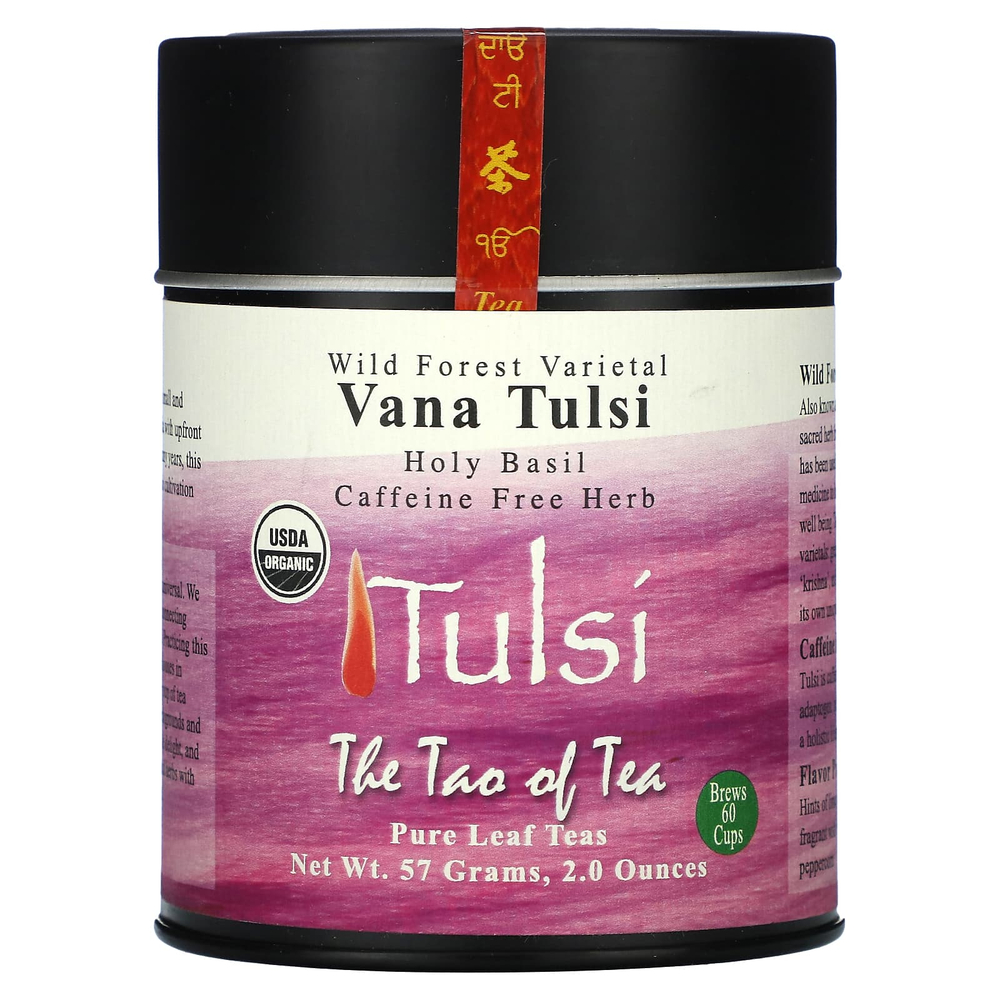 The Tao of Tea, вана и тулси из дикого леса, без кофеина, 57 г (2 унции)