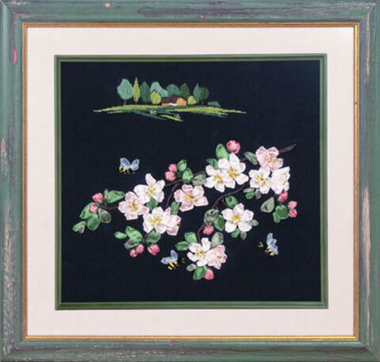 "Яблоневый цвет"-ПС-1081 вышивка