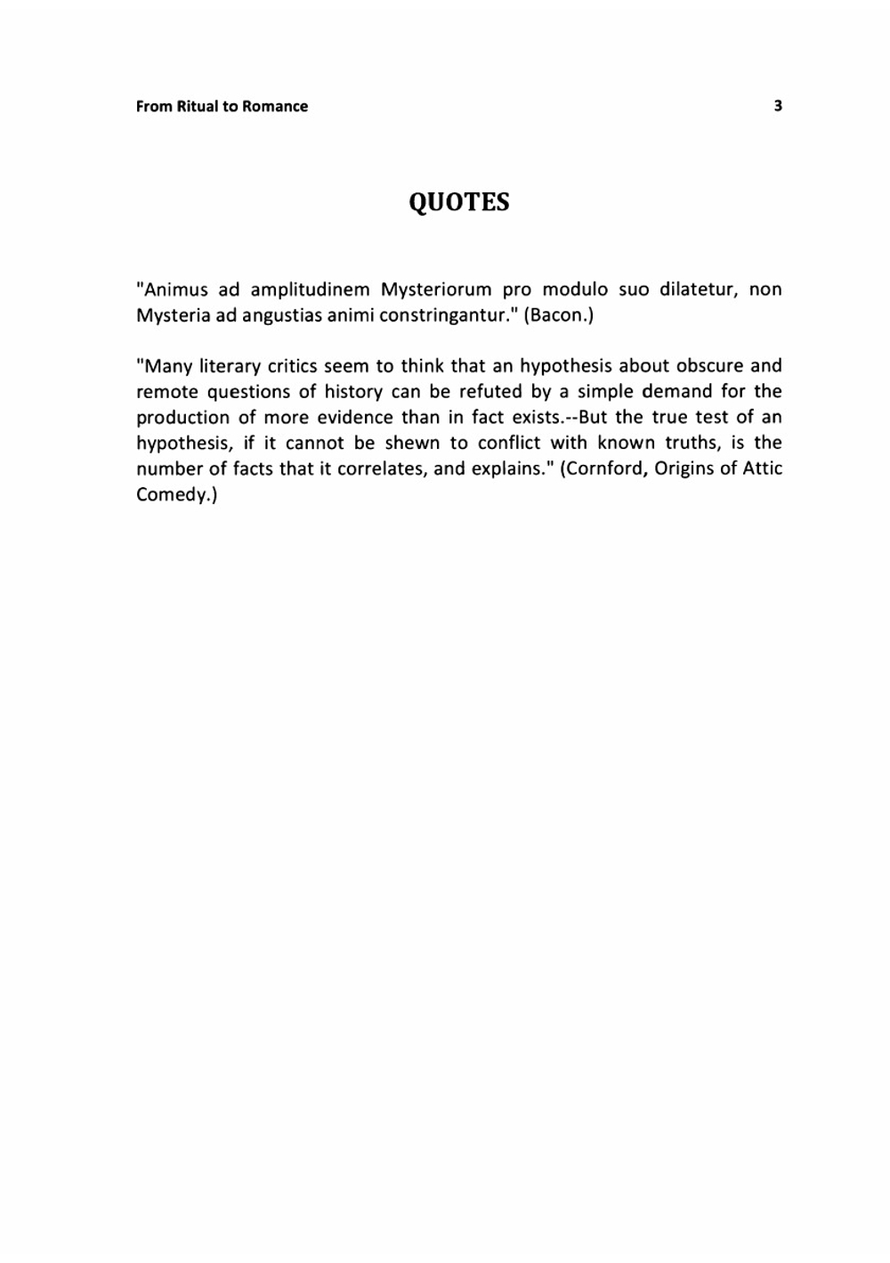 From Ritual to Romance. History of the Holy Grail Legend | J.L. Weston