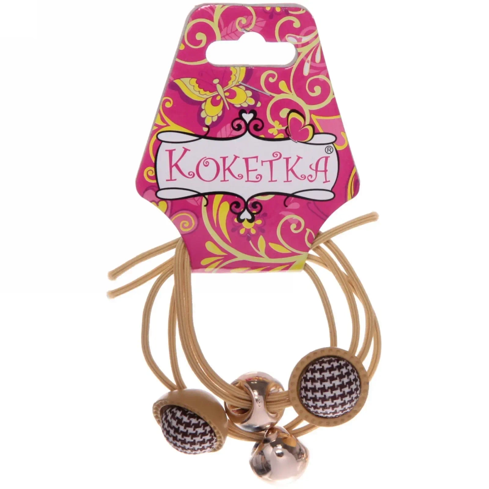 Резинки для волос 2шт «Кокетка - Prima Ola», цвет микс, d-5см