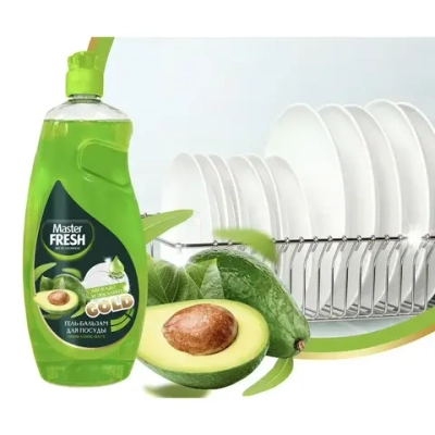 Гель-бальзам для мытья посуды Master FRESH АВОКАДО и ЭВКАЛИПТ 1000мл, формула GOLD, флип-т