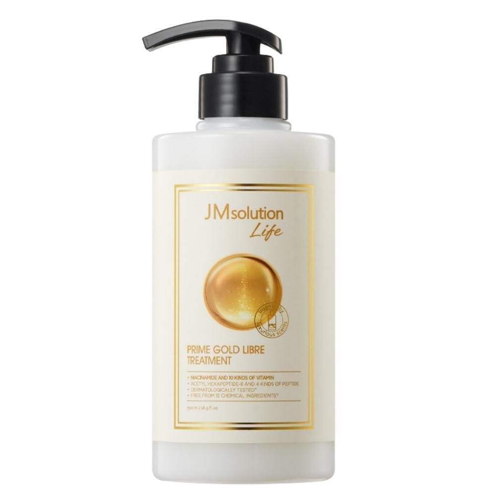 JMsolution Prime Gold Libre Treatment маска для волос c экстрактом золота для тонких и поврежденных волос