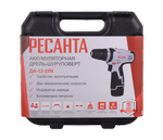 Дрель-шуруповерт аккумуляторная Ресанта ДА-12-2ЛК