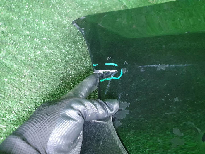 Бампер задний Mercedes GLC X253 (2019-2022)