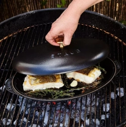 STAUB - Форма для запекания Sur la Table Minis с крышкой, 23x17см, серая / артикул   40509-581-0  / GTIN 3272343323185