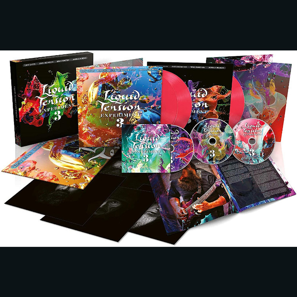 Liquid Tension Experiment / Liquid Tension Experiment 3 (Limited Edition Box Set)(Coloured Vinyl)(3LP+2CD+Blu-ray)