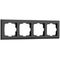 Рамка Werkel Stark на 4 поста черный W0041808 4690389161919