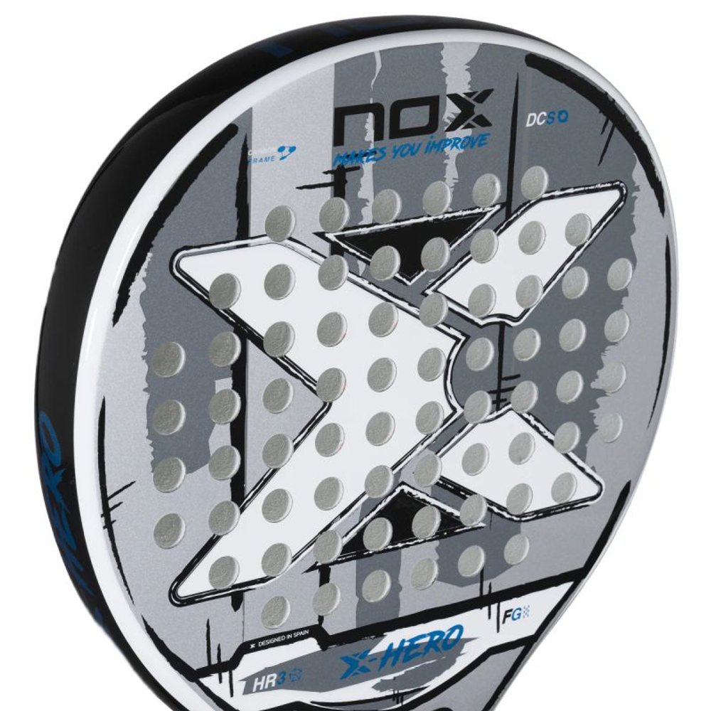Ракетка для падел тенниса NOX X-Hero White