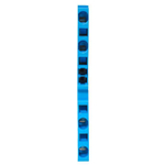 Колодка клеммная JXB-ST-4 41А 4 вывода пружинная син. EKF plc-jxb-st-4-4-blue