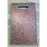 Доска разделочная пластиковая «Каменная крошка» 22*37см, кофейный