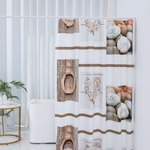 Штора для ванной полиэстер 180*180"Love hope»