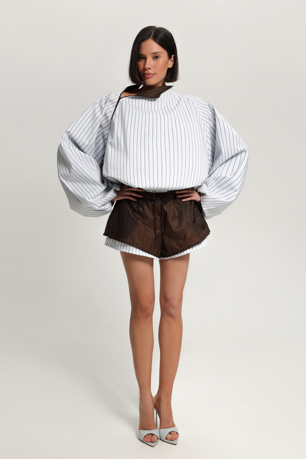 Анорак двусторонний из плащевки