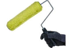 Малярный валик Зубр СИНТЕКС 40, 240 мм, d=40 мм, ворс 18 мм, ручка d=6 мм, 03515-24_z01