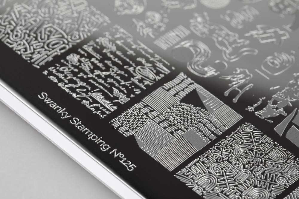 Swanky Stamping Пластина для стемпинга 125 геометрия