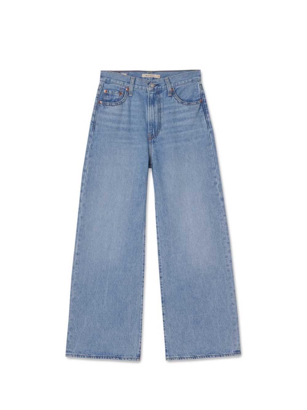 Женские прямые джинсы с завышенной талией Levi's Ribcage Wide Leg A6081-0002