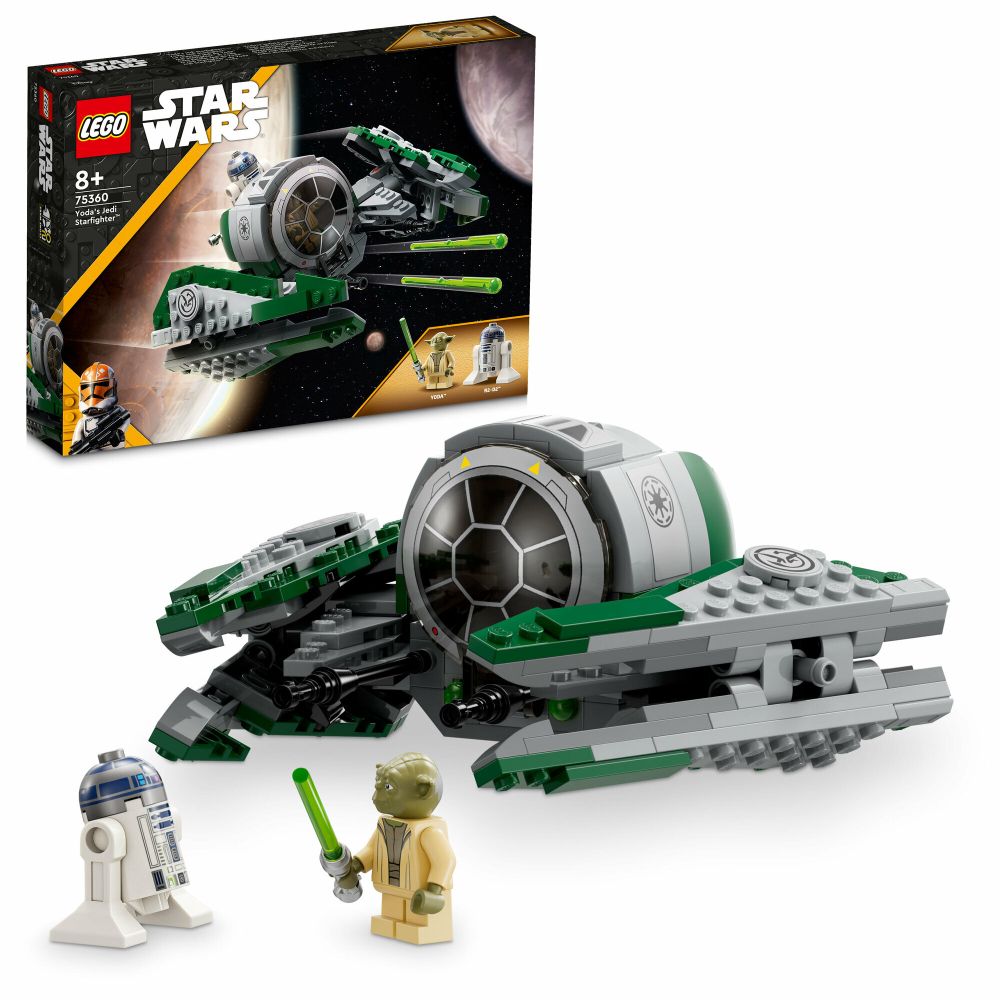 Конструктор LEGO Star Wars 75360 Джедайский истребитель Йоды