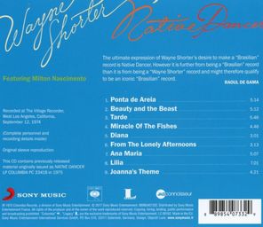 Wayne Shorter, Milton Nascimento / Native Dancer (CD)