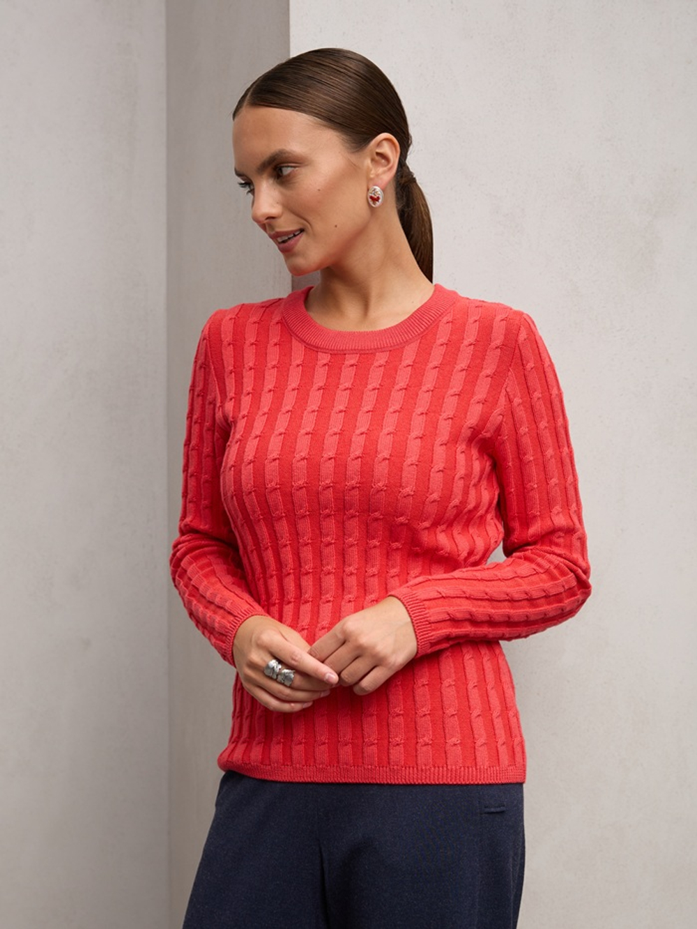 Джемпер 2621 рябина TINONA