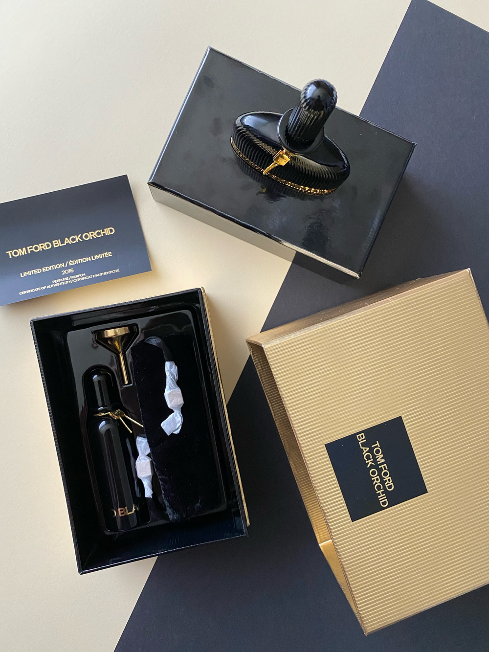 Tom Ford Black Orchid Perfume Lalique Edition