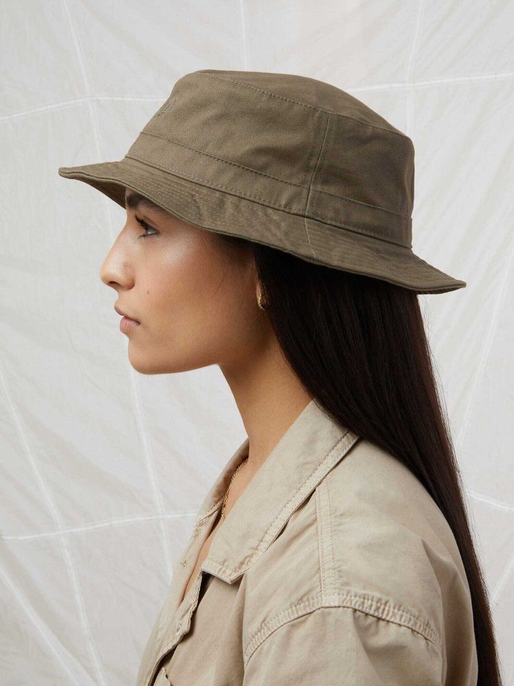 Панама Alpha Industries Cotton Bucket Hat Olive