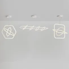 Подвесной светильник FR6200PL-L142W Колли / Collie 142 Вт LED Freya fr6200pl-l142w