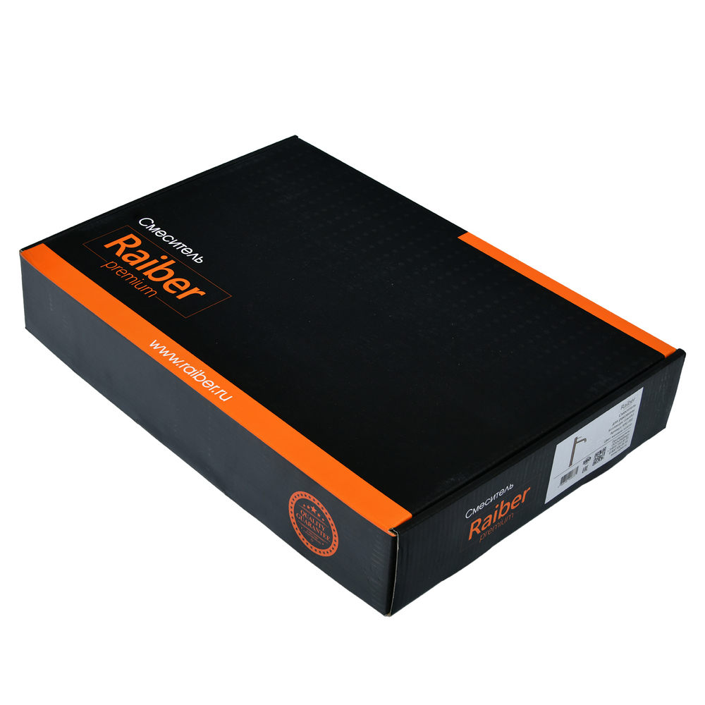 Лейка для душа Raiber premium RPB-21, матовый черный