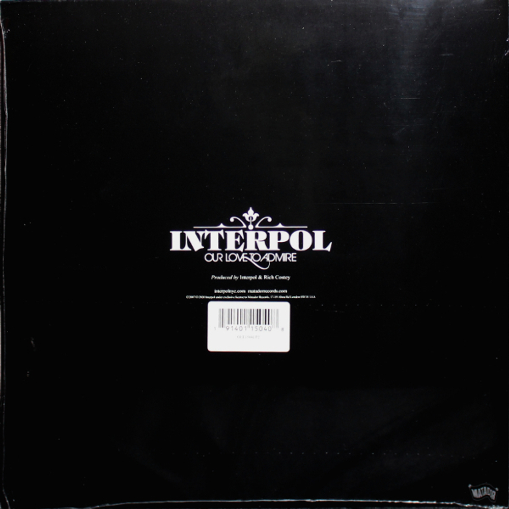 Interpol / Our Love To Admire (Coloured Vinyl)(2LP)