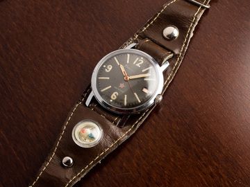 Появление и эволюция военных наручных часов