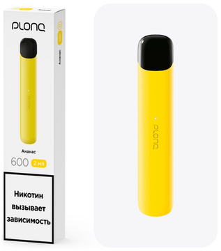 Купить Одноразовый Pod Plonq Alpha - Ананас (600 затяжек)
