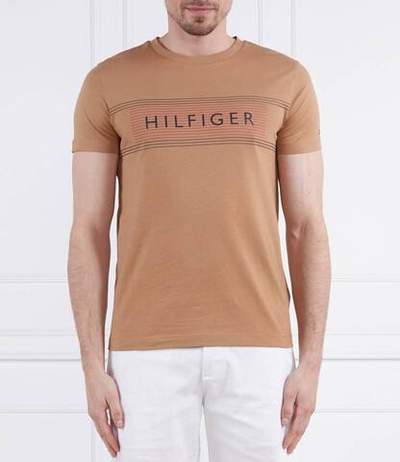 Футболка Tommy Hilfiger - коричневый(MW0MW30035)