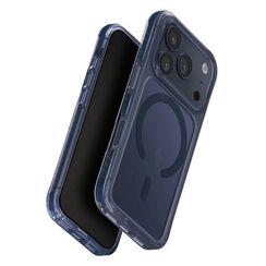 Чехол Uniq Combat MagSafe для iPhone 17 Pro Max Carbon Navy Blue (IP6.9P(2025)-COMMNBLU)