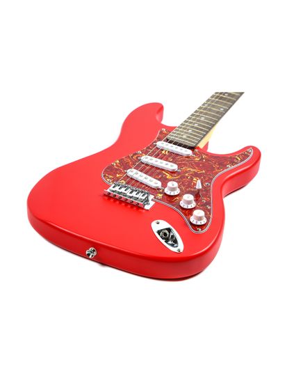 Электрогитара Fabio ST100 MATT RD КОМПЛЕКТ