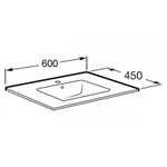 РАКОВИНА ВИКТОРИЯ 60 см