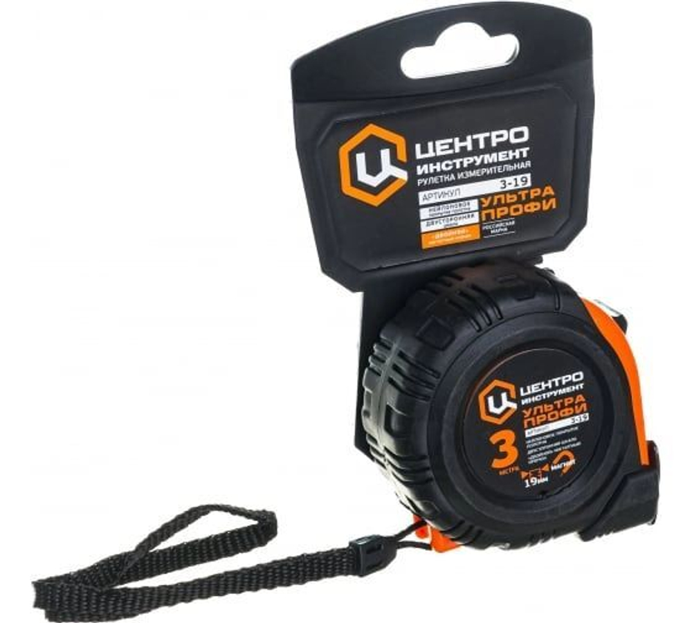 Рулетка Ультра 3-19 Центроинструмент 3 м