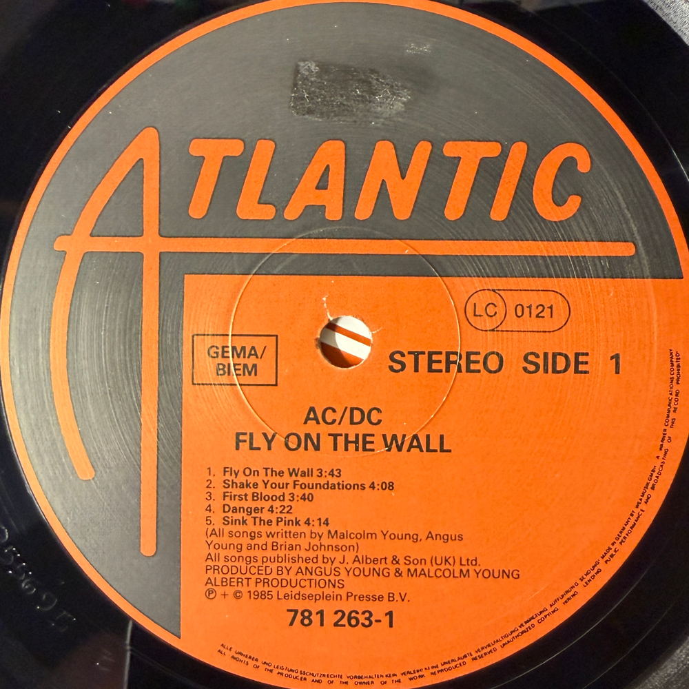 Виниловая пластинка AC/DC - Fly On The Wall LP