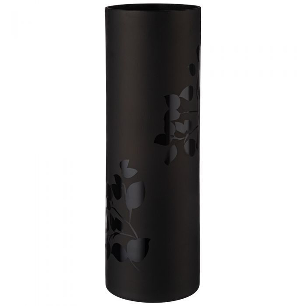 380-723 Ваза "Perfetti Black Liana" 30 см