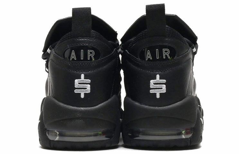 Кроссовки Nike Air More Money Black Metallic Silver