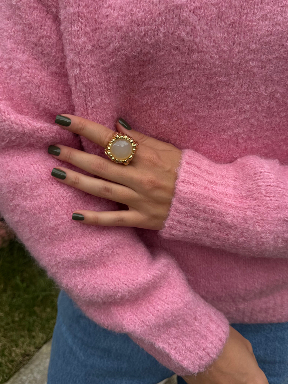 Свитер Shine розовый